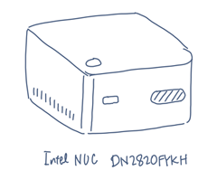 Intel NUC DN2820FYKH